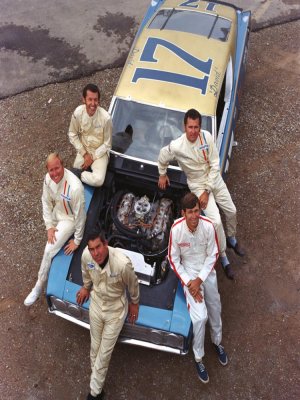 69 Talladega Torino Nascar #17 David Pearson #4 Ford Racing team mates.jpg