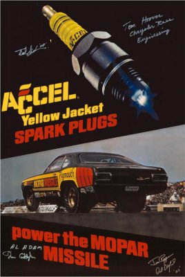 70 Duster P-S autographed-signed Accel MoPar Missile poster.jpg