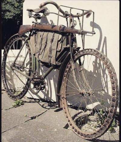 Military bicycle with spring wheels from the 1900's.jpg