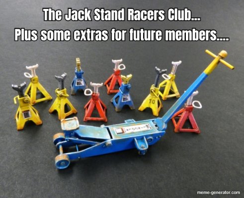 Jack Stand Racers Club with #'rd Jackstands & floorjack.jpg Jack Stand Racers Club with #'rd Jackstands & floorjack.jpg