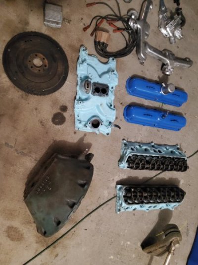 1971 318 la engine open chamber design and all accessories for sale