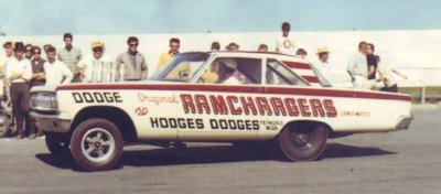 65 Coronet AWB AFX Dodge Ramchargers #1.jpg