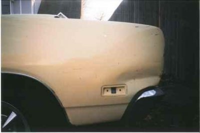 Super Bee Psgr Fender Damage.jpg Super Bee Psgr Fender Damage.jpg