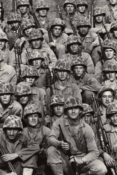 0000 Members of the US Marine Corps' 1st Marine Division on August 2, 1950, shortly after arri...jpg