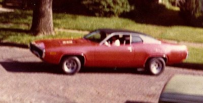 1971 Road Runner going to prom in 1974 a.jpg 1971 Road Runner going to prom in 1974 a.jpg