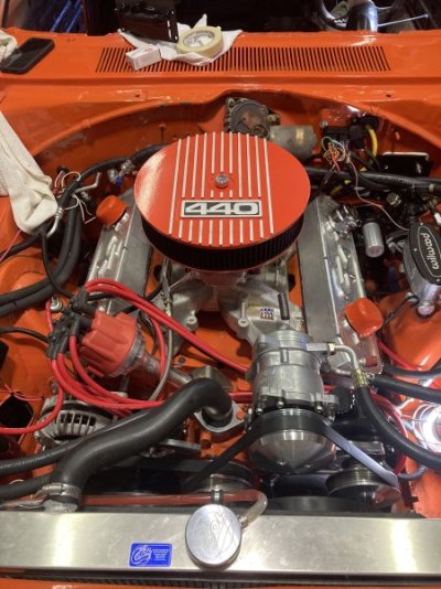 Engine complete