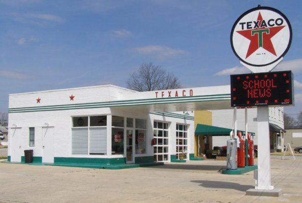 Texaco Service Station in Cowan, TN (1936-1975) Restored in 2005 1.jpg
