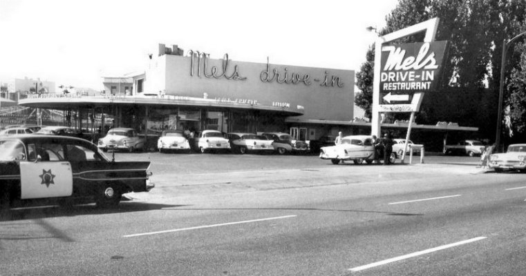 Mels Drive-in Restaurant in 1953.jpg