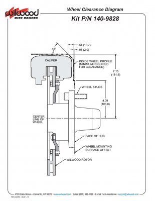 Brakes Wilwood drum to disc conversion #140-9828 requires 16-17 in. wheels.jpg