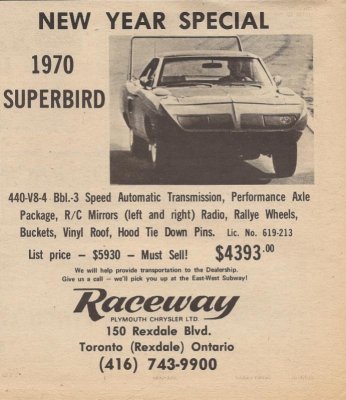 70 Superbird Advert. #5 Raceway Special.jpg