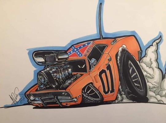 Mopar Art - '69 Dodge Charger General Lee.jpg