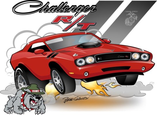 Mopar Art - 2009 Dodge Hemi Challenger RT by Brad Covington (26).jpg