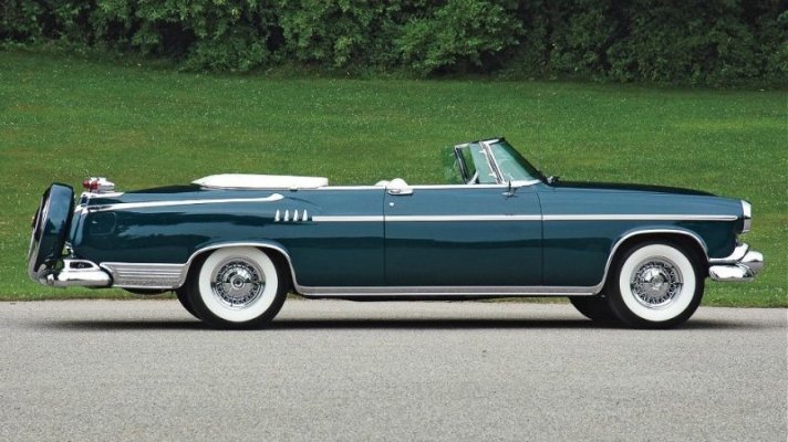 Imperial '55 convertible prototype built by the factory for Chrysler Corp President K.T. Kelle...jpg