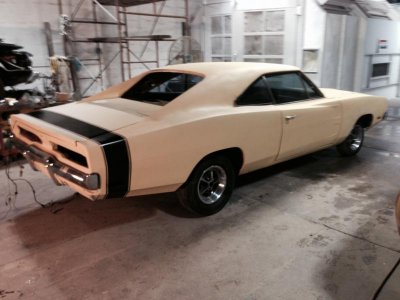 1969 Dodge Charger Yellow #'s Pass rear.jpg 1969 Dodge Charger Yellow #'s Pass rear.jpg