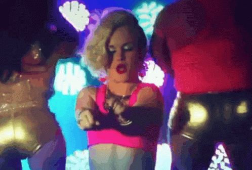 Midget Dwarf Blonde Dancing Club Party Booty GIF