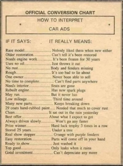 Classis car ads vocabulary.jpg