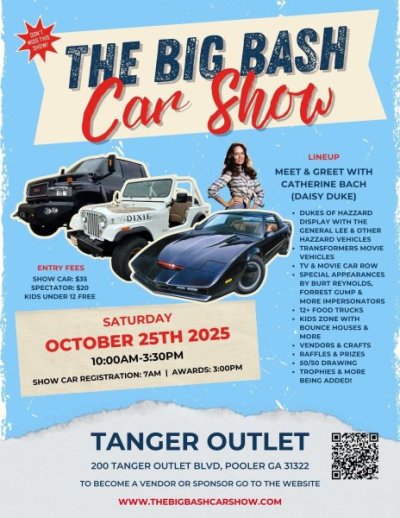 The Big Bash Car Show with Catherine Bach (Daisy Duke)