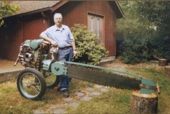 May be an image of 1 person and tractor