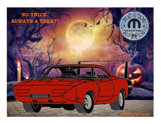 2025 1969 DAYTONA PUMPKIN & MOON Halloween NO TRICK.jpg