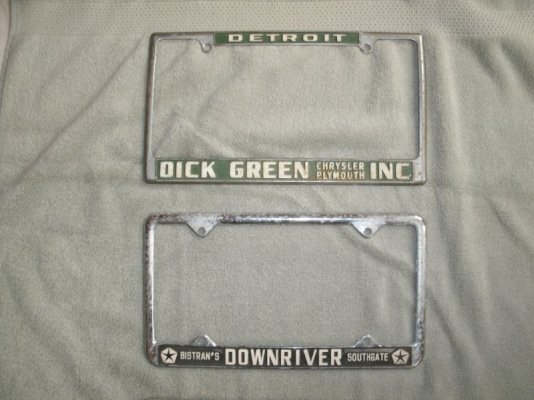 Plate frames Delete plate Hurst Auto shifter 001.JPG