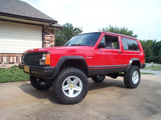 28 - 95 Jeep XJ Cherokee Sport.JPG