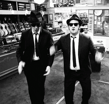 Blues Brothers happy dance GIF.gif