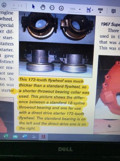 Throw Out bearing std vs direct drive.JPG