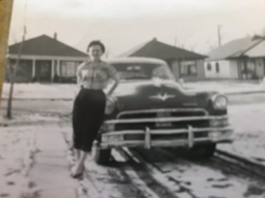 Grandma with old Chrysler.jpg