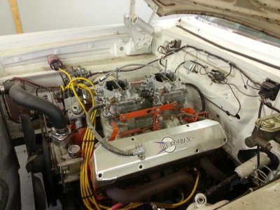 383ci Coronet 2x4bbl engine 64.jpg