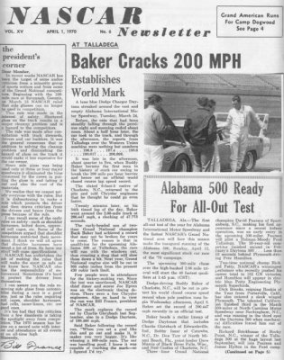 nascar newsletter buddy baker 200 mph.jpg