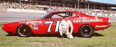 73 Charger Nascar #71 Dave Marcis K&K Insurance Talledega winner 1976.jpg