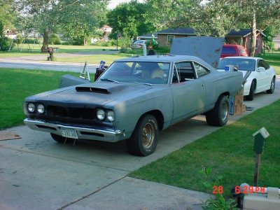 1968 Road Runner BARN FIND PARKED IN 1981