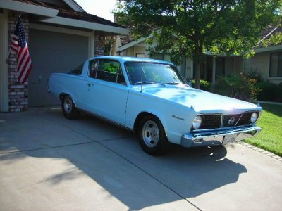 1966 Plymouth Barracuda Fastback $6500 She's Looking For a Buyer