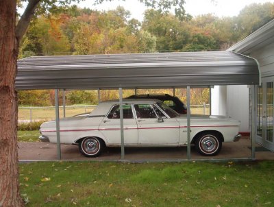 1965 Belvedere II Slant 6 Sedan Pics before restoration