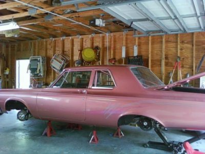 1964 Dodge 330 sedan Latest front suspension and rearend -brake work