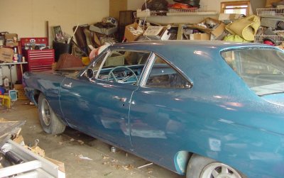 1968 Plymouth Road Runner Work in process