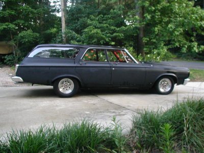 1965 Dodge Coronet Station Wagon AWB 1965 Wagon Altered Wheel Base One of my pet projects...