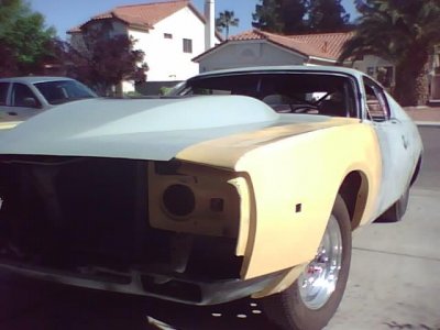 71 dodge charger drag car