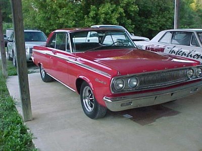 1965  coronet 440 440 engine 727 trans 2 door hard top