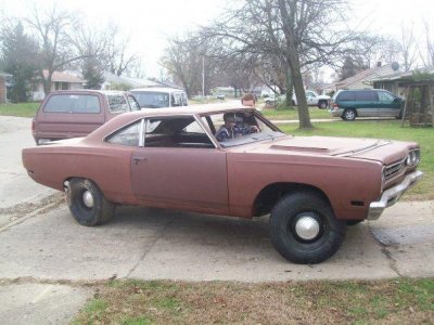 1969 plymouth road runner nostalgia musclecar coupe