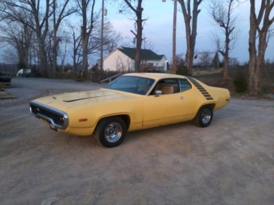 72 Plymouth Satellite Sebring Plus Before Pics
