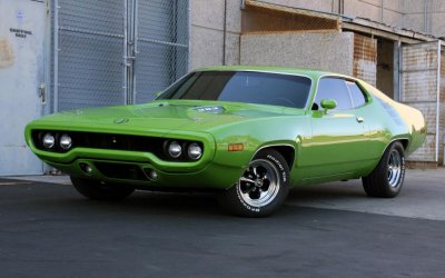 1971 Plymouth Roadrunner aka the "Green Monster"