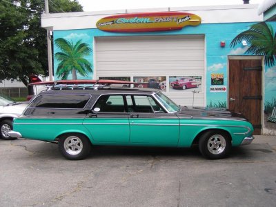 1964 Belvedere s/w  , 318poly. Original a/c car, Drivetrain still a work in-progress.