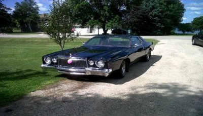 1976 Chrysler Cordoba After Restoration Work