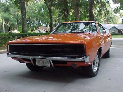 Go Mango 1968 Dodge Charger R/T