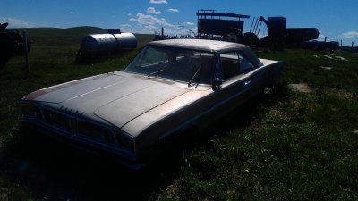 1966 Coronet 440 field find.