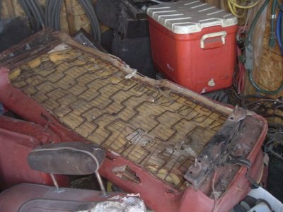 1970 SATILITE FRONT SEAT