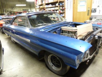 1964 Galaxie 500 xl real R code 427 with cast iron 4 speed and factory 4.11's