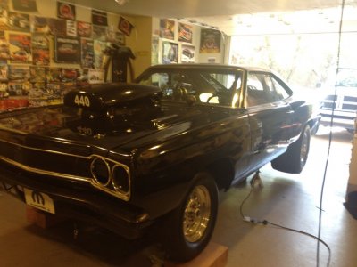 1968 Plymouth Roadrunner Garaged