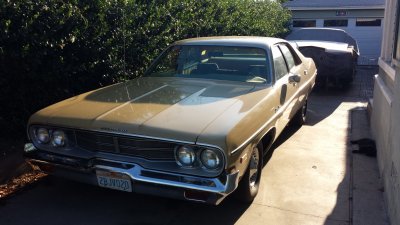 1974 Plymouth Satellite Custom Sedan 225 Slant 6